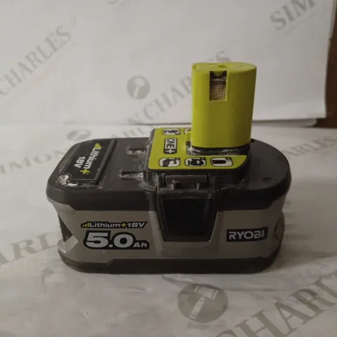 RYOBI RB18L50 ONE+ LITHIUM+ 5.0AH BATTERY