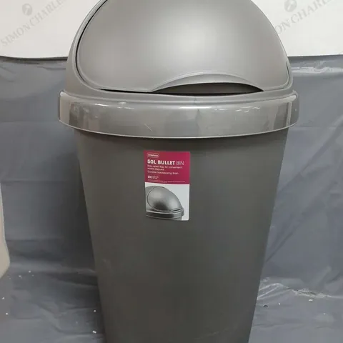 WHITEFURZE 50-LITRE BULLET BIN