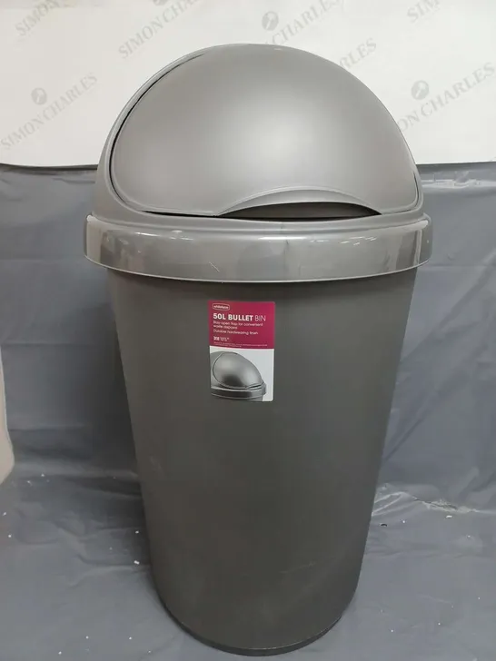 WHITEFURZE 50-LITRE BULLET BIN