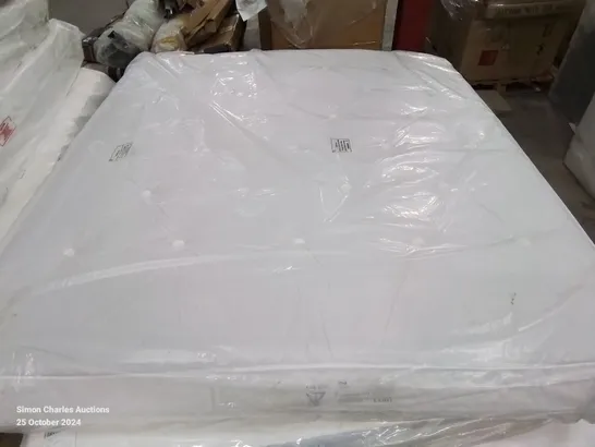 BAGGED DESIGNER SUPER KING SIZE 180CM SILENTNIGHT MIA 1000 POCKET ORTHO FIRM MATTRESS RRP £779