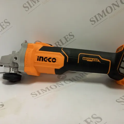 BOXED INGCO LITHIUM ION ANGLE GRINDER