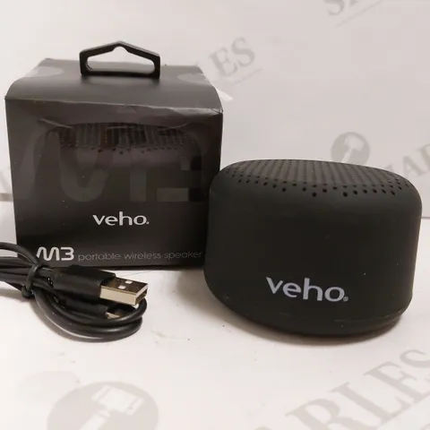 VEHO M3 WIRELESS PORTABLE SPEAKER 