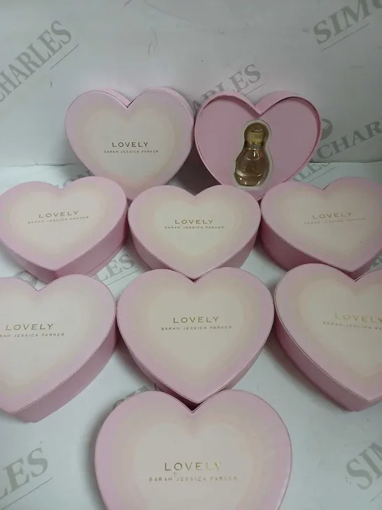 LOT OF APPROX 8 X 5ML SARAH JESSICA PARKER LOVELY EAU DE PARFUM GIFTS 