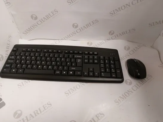 WIRELESS KEYBOARD AND MOUSE COMBO 