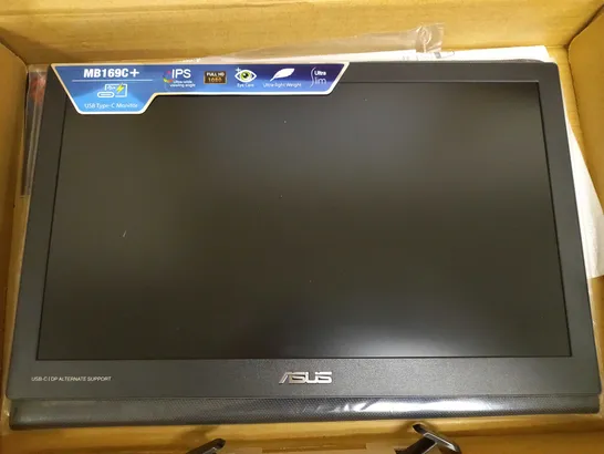 ASUS MB169C+ 15.6 INCH PORTABLE MONITOR