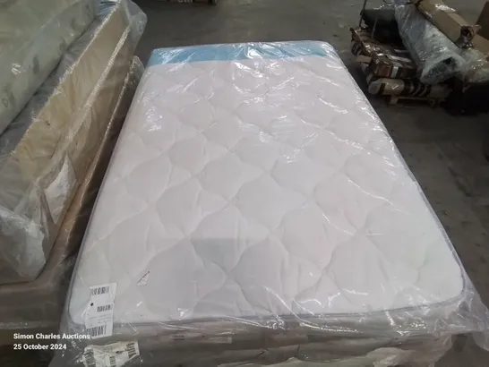 QUALITY BAGGED 120CM AIRSPRUNG MICRO QUILT SMALL DOUBLE MATTRESS RRP £209