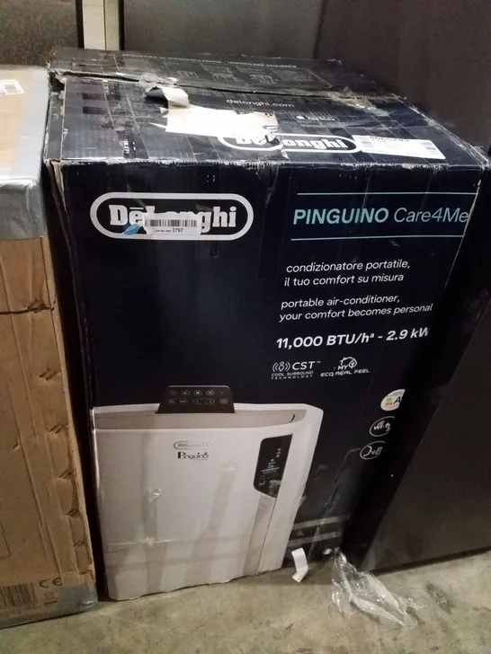 BOXED DELONGHI PINGUINO PACEL112 CST WIFI AIR CONDITIONER - UNPROCESSED RAW RETURN