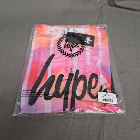 SEALED HYPE GIRLS BLACK CAMO DRIPS T-SHIRT - 15YEARS