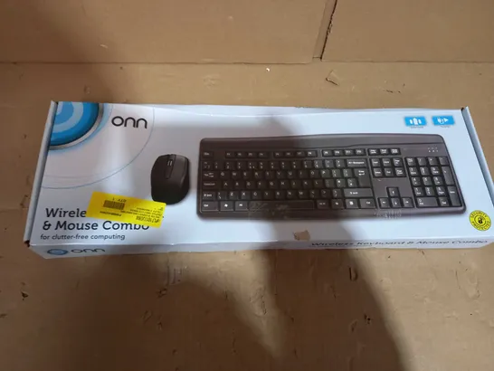 BOXED ONN WIRELESS & MOUSE COMBO