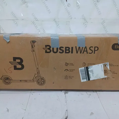 BOXED BUSBI WASP ELECTRIC SCOOTER - COLLECTION ONLY