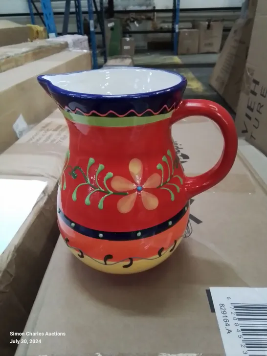 BOXED TYRIQUE SIGNATURE CLASSIC SPANISH JUG - DAISY  CHAIN DESIGN -