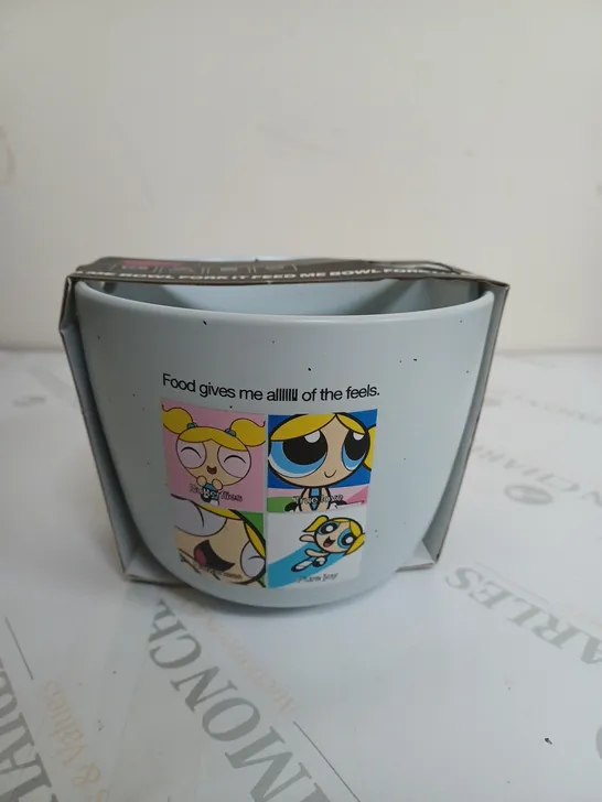 THE POWER PUFF GIRLS DESIGNED BREAKFAST BOWL 