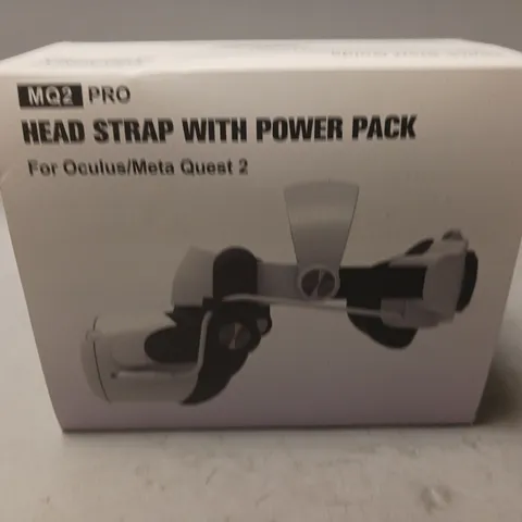 BOXED MQ2 PRO HEAD STRAP WITH POWER PACK FOR OCULUS/META QUEST 2