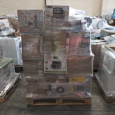 PALLET OF APPROXIMATELY  UNPROCESSED RAW RETURN HOUSEHOLD AND ELECTRICAL GOODS TO INCLUDE;