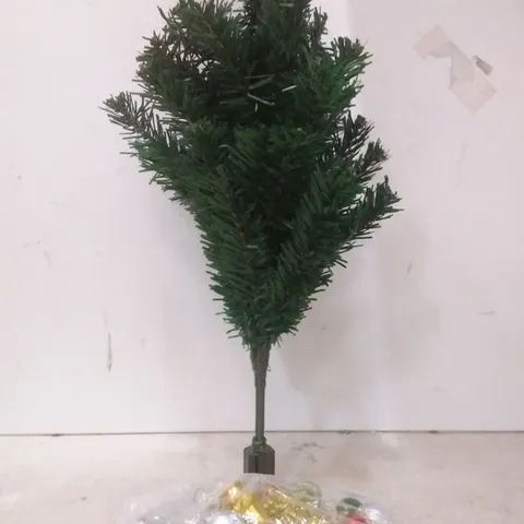 48CM MINI CHRISTMAS TREE WITH DECORATIONS 