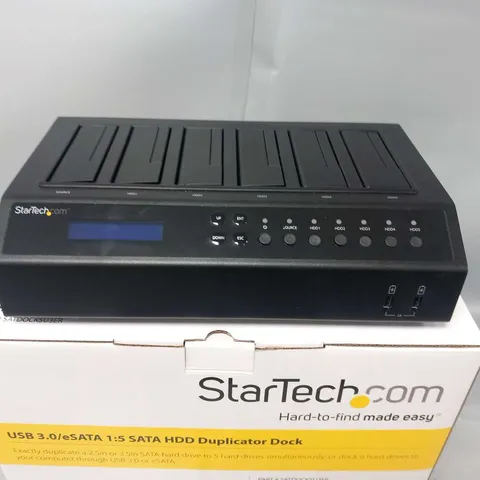 BOXED STAR TECH USB 3.0/E SATA 1;5 SATA HDD DUPLICATOR DOCK