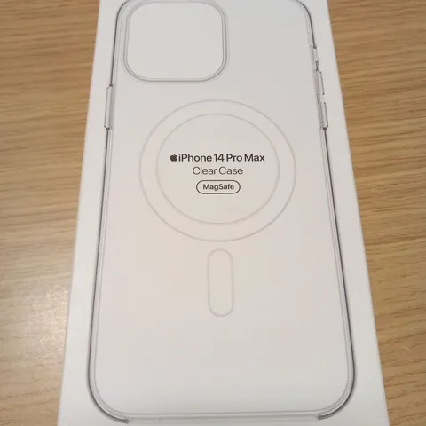 BOXED APPLE IPHONE 14 PRO MAX CLEAR CASE MAG SAFE