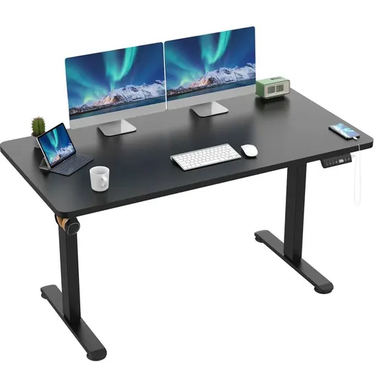 BOXED DIONYSIUS 140CM × 70CM ELECTRIC HEIGHT ADJUSTABLE STANDING DESK