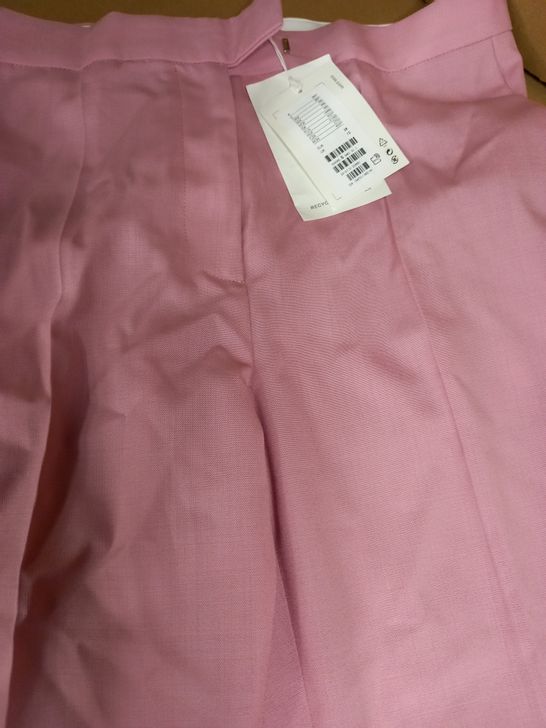 STYLE OF COS PINK SUIT TROUSERS - SIZE 12