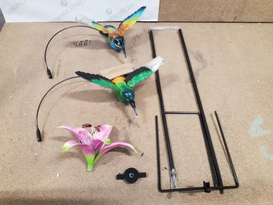 4 BOXED HOME2GARDEN HUMMINGBIRD WINDSPINNER (4 BOXES)