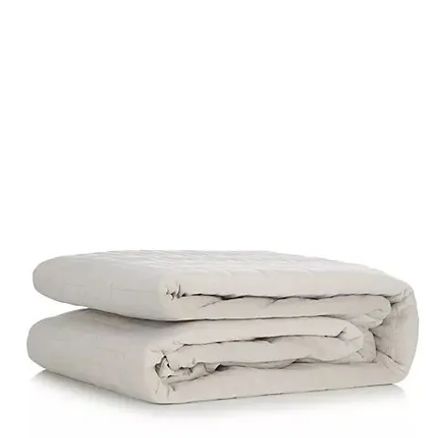 K BY KELLY HOPPEN VELVET PINSONIC BEDSPREAD WITH SET OF 2 SHAMS- TAUPE DOUBLE