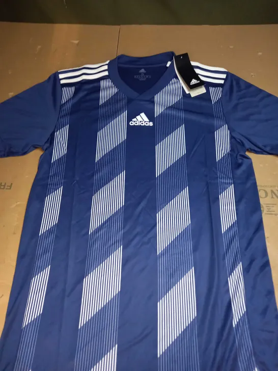 ADIDAS LOGO PATTERN T-SHIRT SIZE S