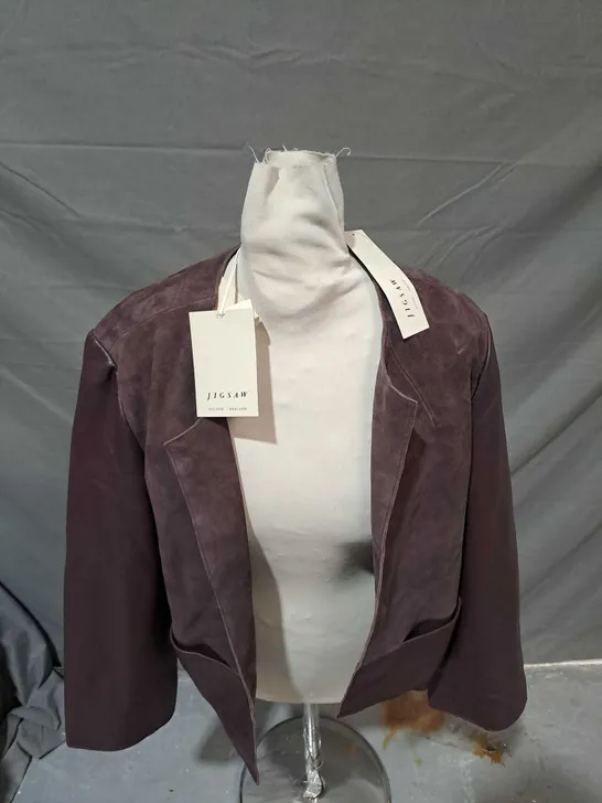 JIGSAWS NAKOA LEATHER MIX JACKET SIZE 12