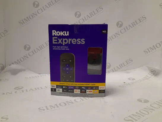 ROKU EXPRESS TV SMART STICK-HD STREAMING MEDIA PLAYER