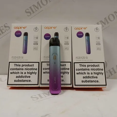 BOX OF 3 ASPIRE FLEXUS IN FUCHSIA