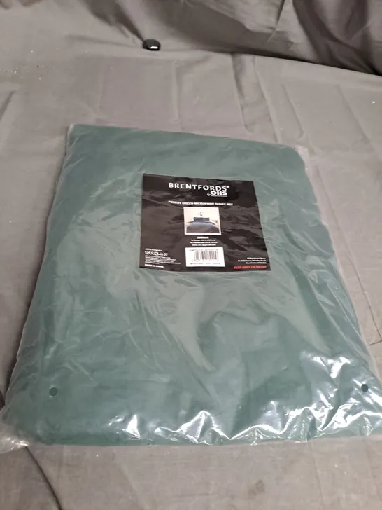 BRENTFORDS GREEN SINGLE DUVET SET 