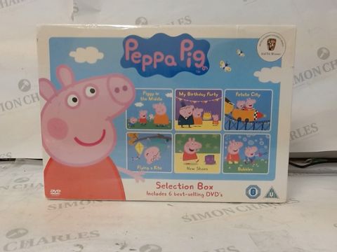 PEPPA PIG - SELECTION BOX DVD (SEALED) RRP &pound;35.00