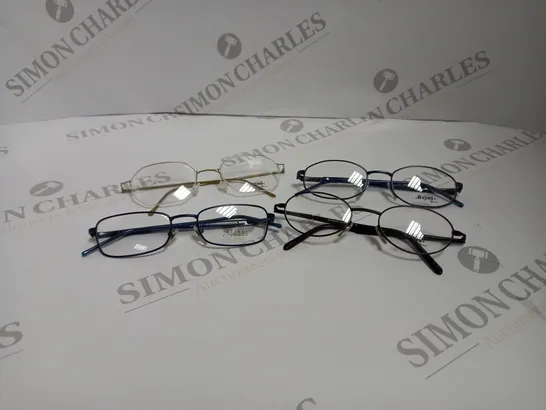 APPROXIMATELY 10 ASSORTED DE RIGO STING GLASSES TO INCLUDE MODELS 4337, 4413, 4403, 4405 ETC. 