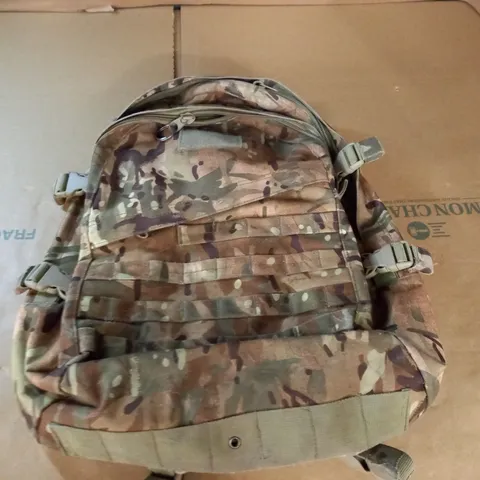 CAMO PATTERNED TACTICAL BACKPACK