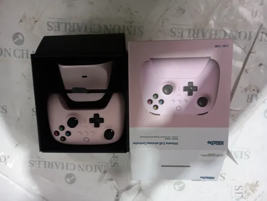 BOXED 8BITDO - ULTIMATE 2.4G WIRELESS CONTROLLER - PASTEL PINK EDITION 