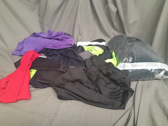 LARGE BOX OF ASSORTED ERREA CLOTHING ITEMS IN VARIOUS SIZES AND COLOURS