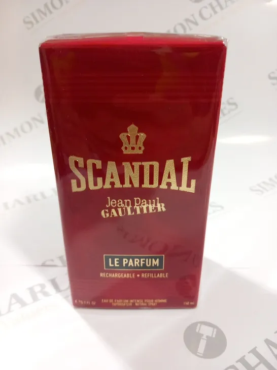 BOXED AND SEALED SCANDAL JEAN PAUL GAULTIER LE PARFUM EAU DE PARFUM INTENSE PUR HOMME 150ML