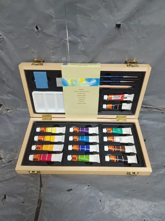 BOXED WH SMITH SMALL WATERCOLOUR ART BOX 