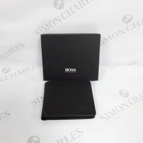 HUGO BOSS SLIM WALLET IN BLACK 