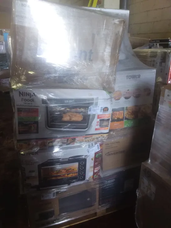 PALLET OF APPROXIMATELY 17 ASSORTED KITCHEN APPLIANCES INCLUDING 