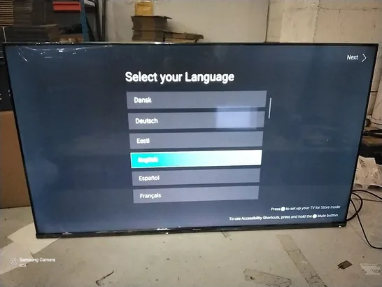 HISENSE E7HQTUK 50" SMART 4K ULTRA HD HDR QLED TV - COLLECTION ONLY