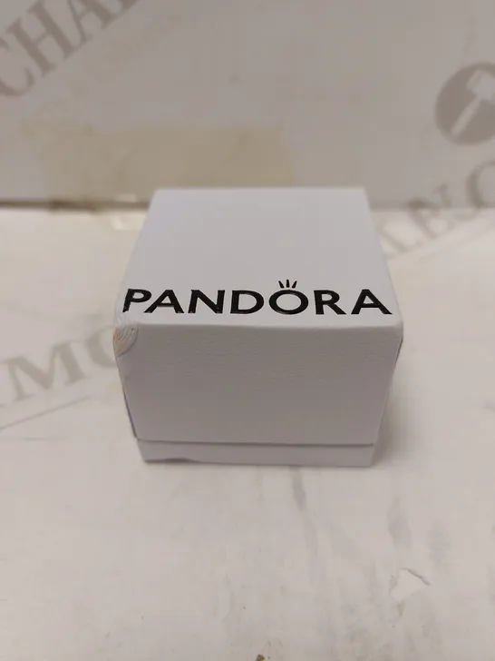 PANDORA SILVER SPARKLING LOGO WOMEN'S STUD EARRINGS S925 ALE