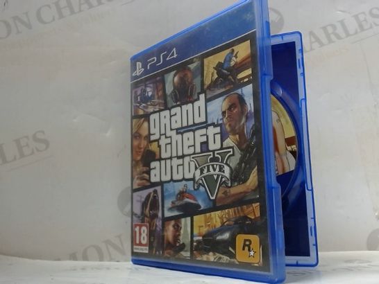 GRAND THEFT AUTO V PLAYSTATION 4 GAME