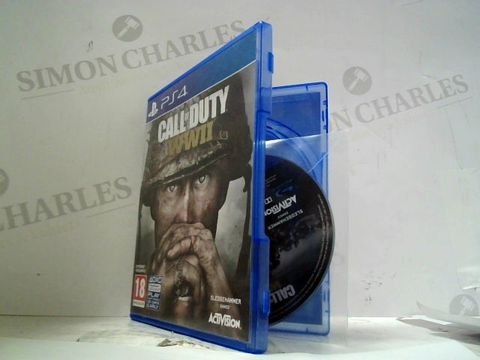 CALL OF DUTY: WWII PLAYSTATION 4 GAME