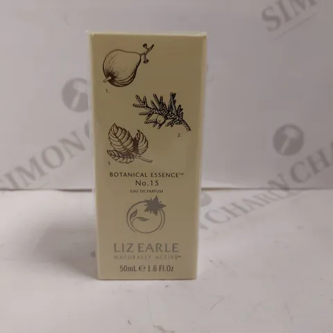 SEALED LIZ EARLE BOTANIC ESSENCE NO.15 EAU DE PARFUM - 50ML