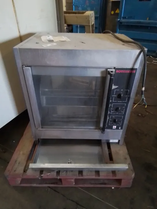 UBERT RT-306 ROTISSERIE OVEN 