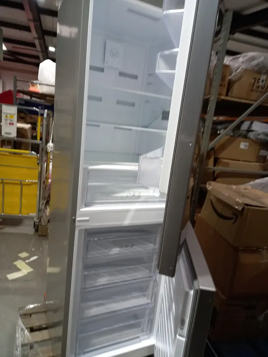 CANDY STRAIGHT STANDING GREY FRIDGE/FREEZER 