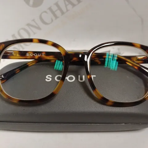 SCOUT FREDDIE HAVANA TORTOISESHELL PRESCRIPTION GLASSES