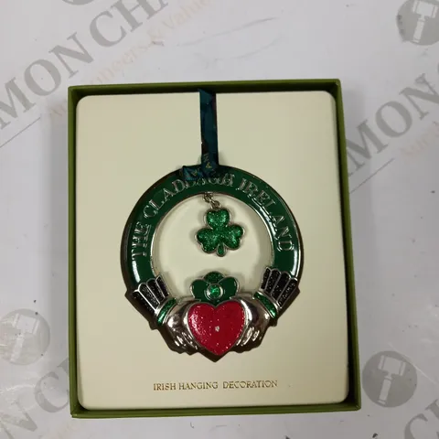 TRINITY & CO IRISH SHAMROCK TREE DECORATION 