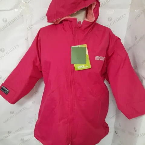 REGATTA JUNIOR WATERPROOF ROBE UK 5/9 YEARS