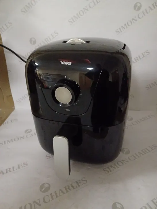 TOWER T17062 VORTX MANUAL AIR FRYER, 3 LITRE, 1000W, BLACK